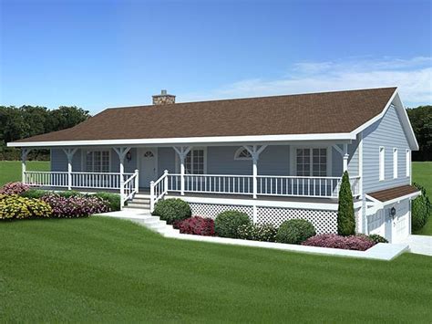 ranch plans with front porch|More.